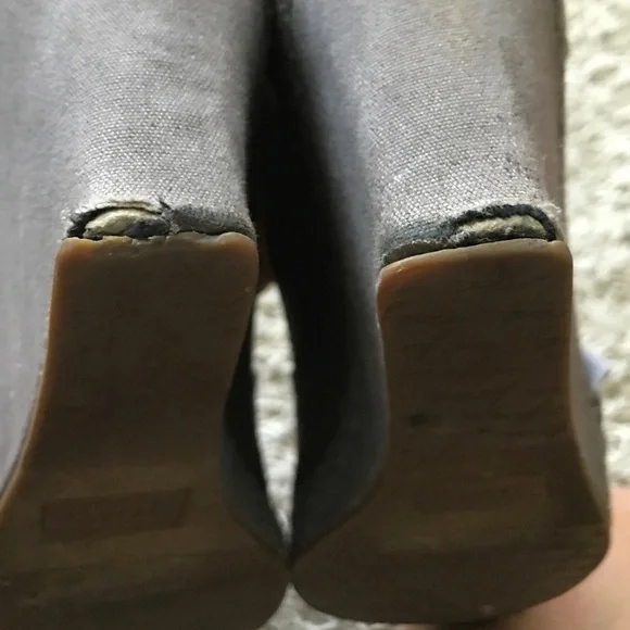 Gray TOMS wedges - Picture 5 of 5
